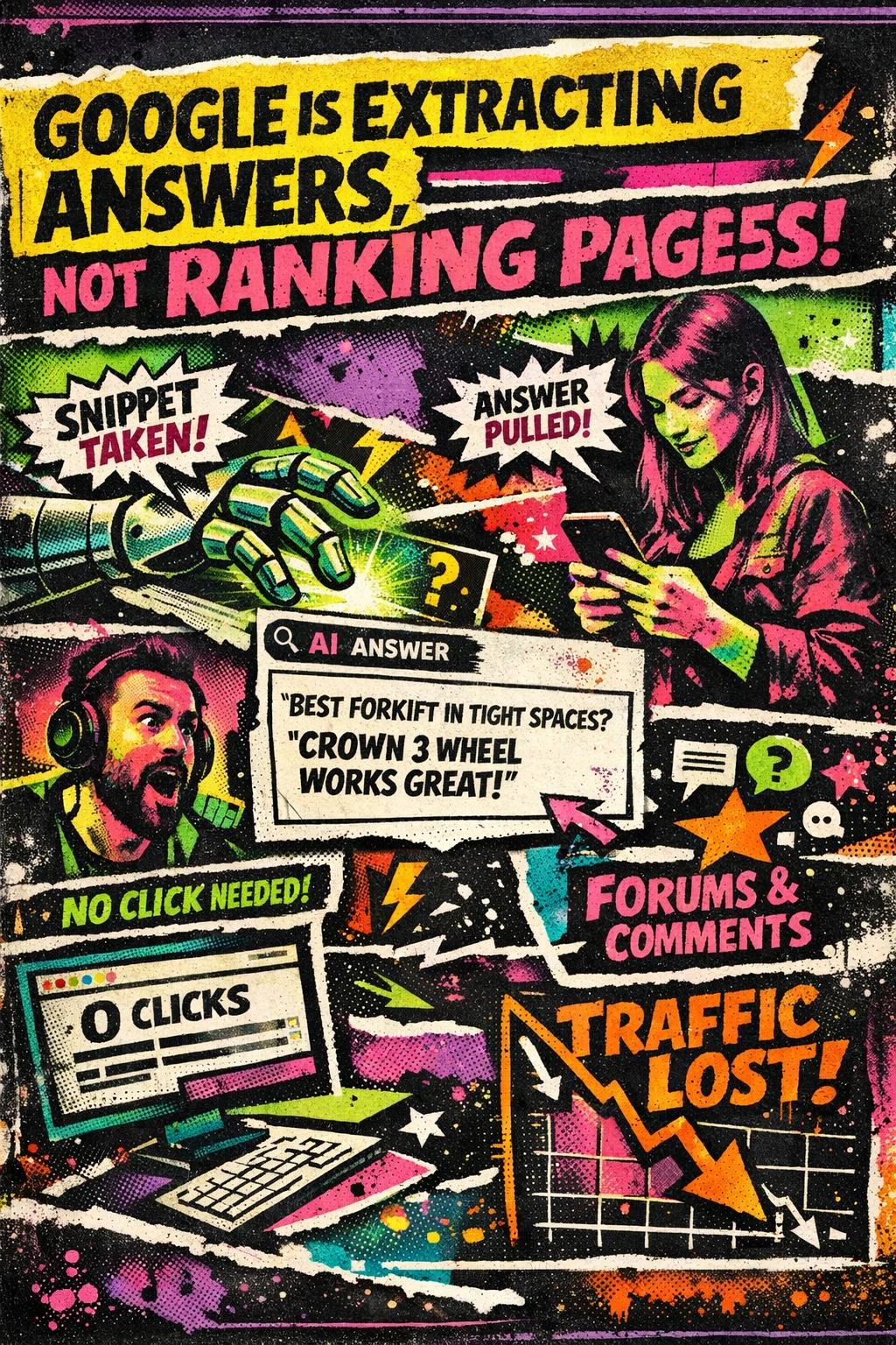 Google Is Extracting Answers, Not Ranking Pages