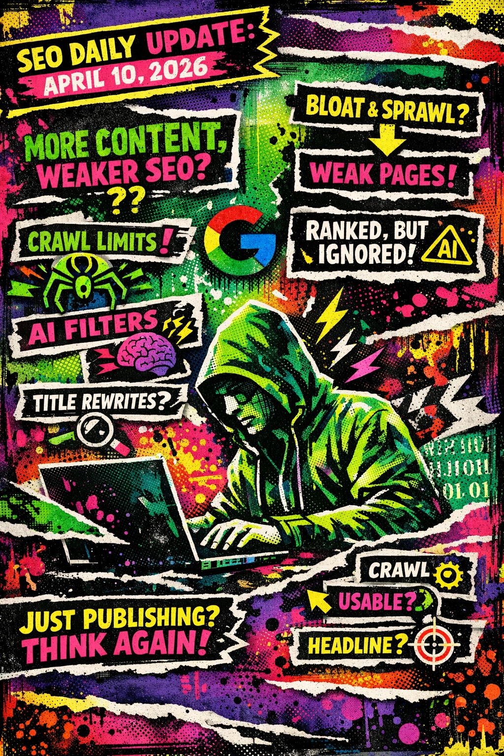 Google search result showing an AI-rewritten headline replacing the original page title