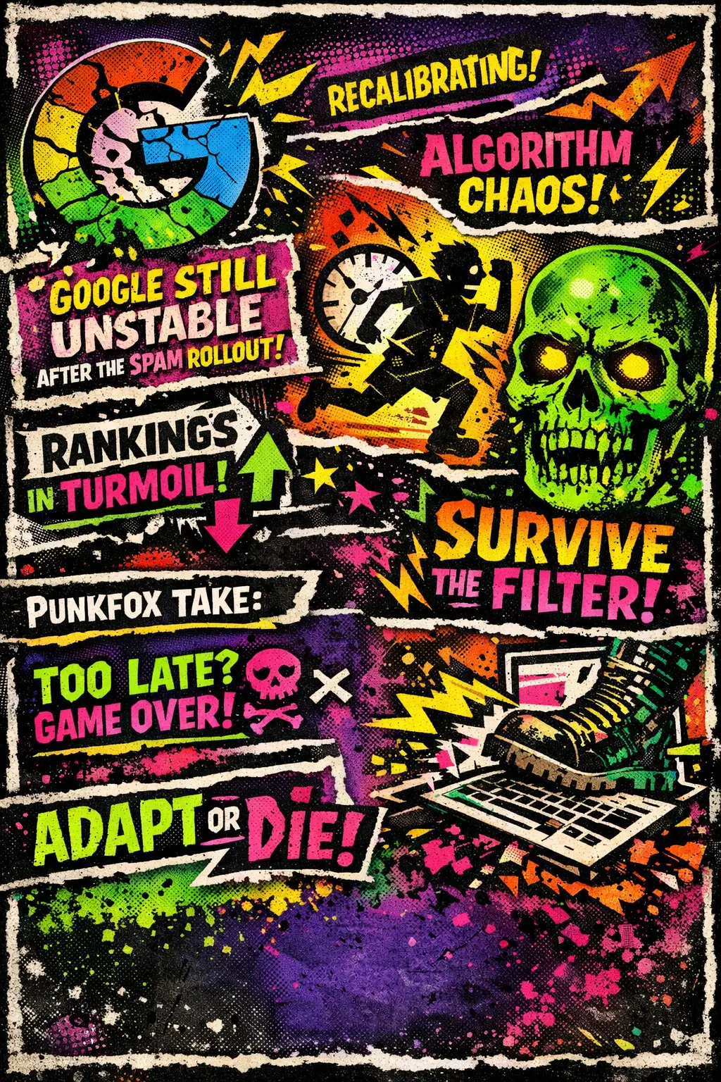 Google is still unstable after the spam rollout