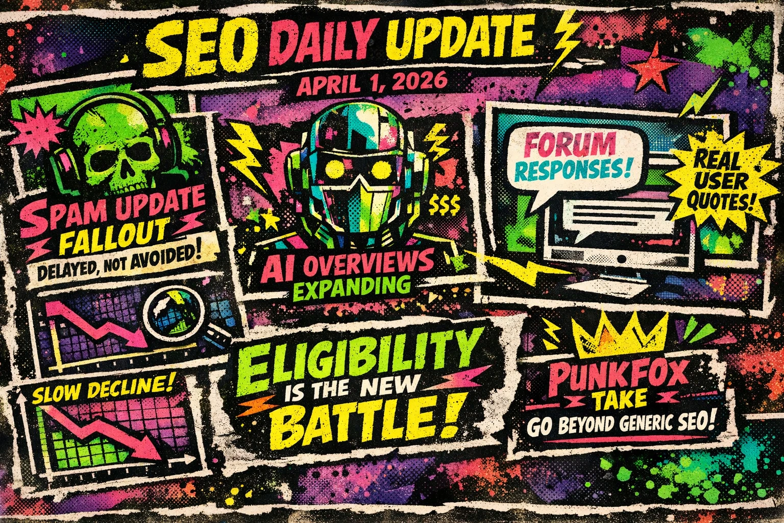 Google AI Overview appearing on a commercial search query and reducing organic click visibility