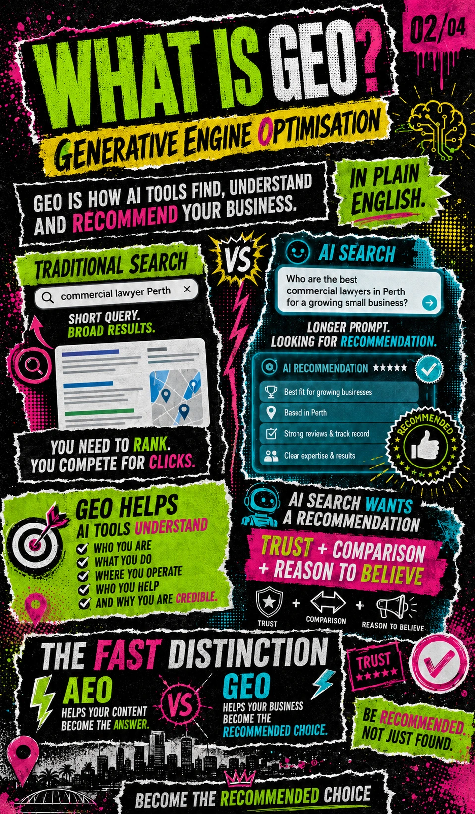 Generative Engine Optimisation strategy for Perth businesses using AI search tools